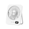 USB Desktop Fan K38 - Silent, Strong Wind, Portable, Wall-Mounted, Digital Display, Thin Design for Home Use