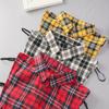 Vintage Plaid Fake Collar Women Detachable collars New Fashion Cotton False Collar Shirt Tie Female Removable Dickie Shirt Women