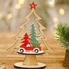 Wooden Christmas Decoration for Home Xmas Tree Pendants Christmas Wood Ornaments Navidad New Year Kids Gifts