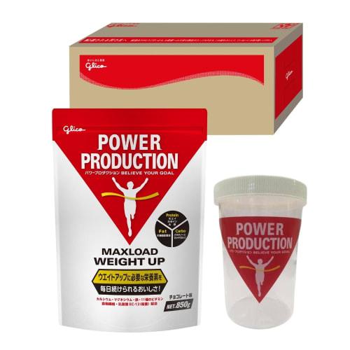 

[Эксклюзив для магазина Ezaki Glico] Ezaki Glico Power Production Protein Max Load Weight Up Шоколадный вкус 850 г (Шейкер в комплекте) Glico Box H