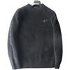 Export Surplus High-Quality Men's Sweater with Cut Tags, Embroidered Long-Sleeve Crew Neck, Winter Korean Style Loose Knitwear for Young Men