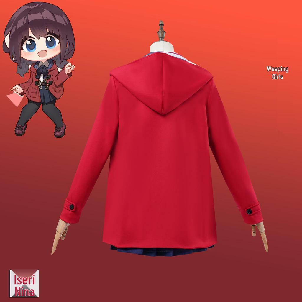 Inoseri Nina Crying Girl Band Cosplay Costume for Halloween