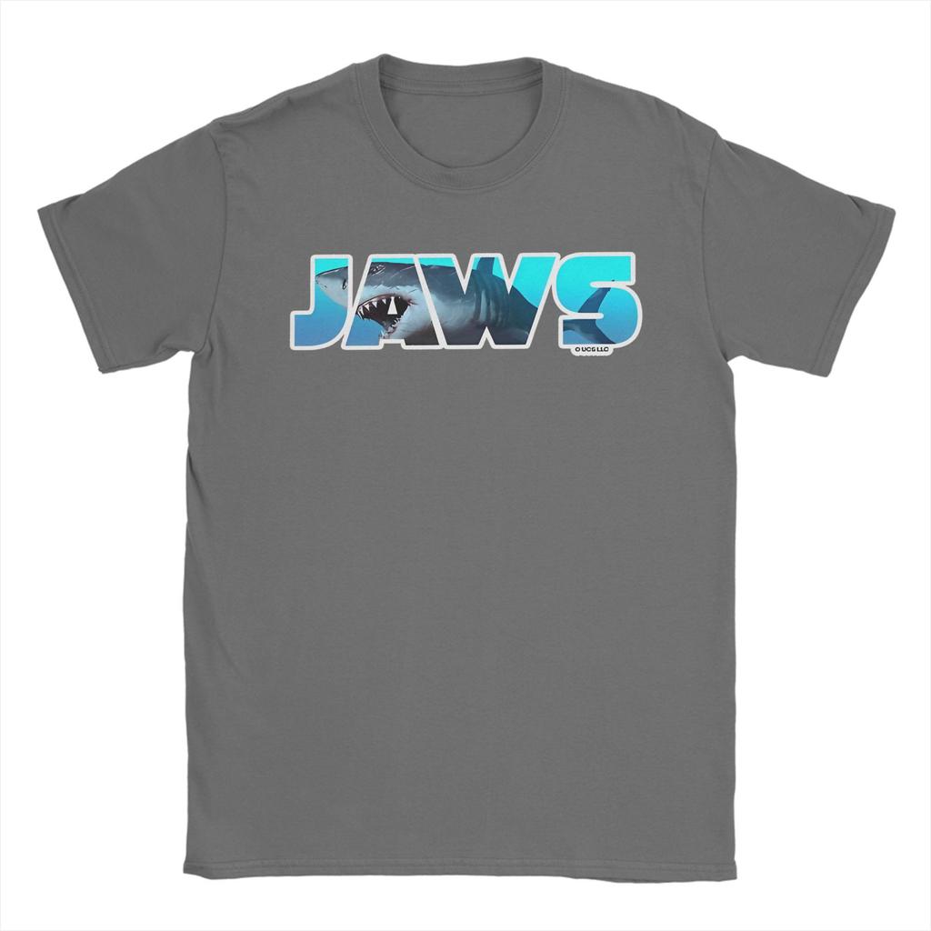 Hipster Jaws movie T-Shirt Men O Neck Pure Cotton T Shirt Short Sleeve Tees Plus Size Clothes