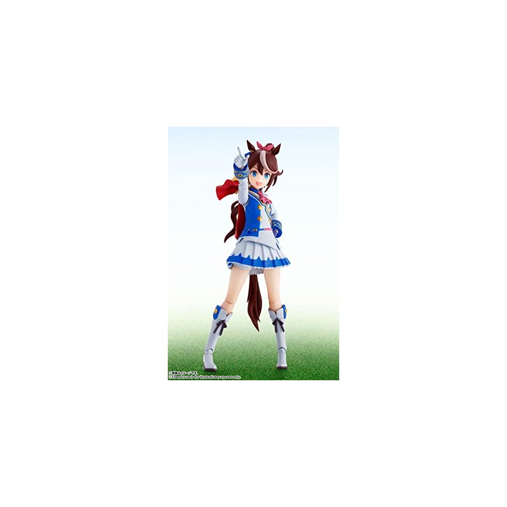 TAMASHII NATIONS S.H. Figuarts Uma Musume Tokai Teio 125mm Painted Action Figure ABS PVC