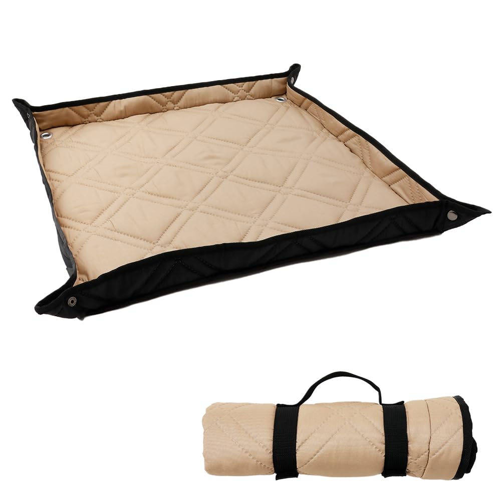 

Iris Plaza Очень толстый досуговый лист бежевого цвета, 60x60, бежевый