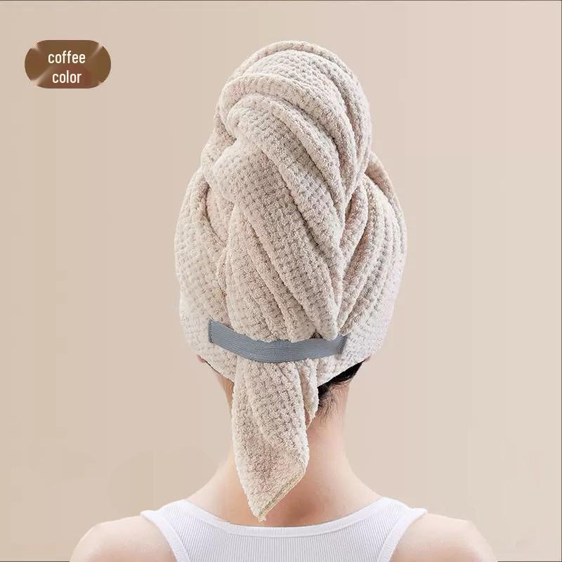 Quick-Drying Absorbent Hair Towel Cap for Women - Extra Large