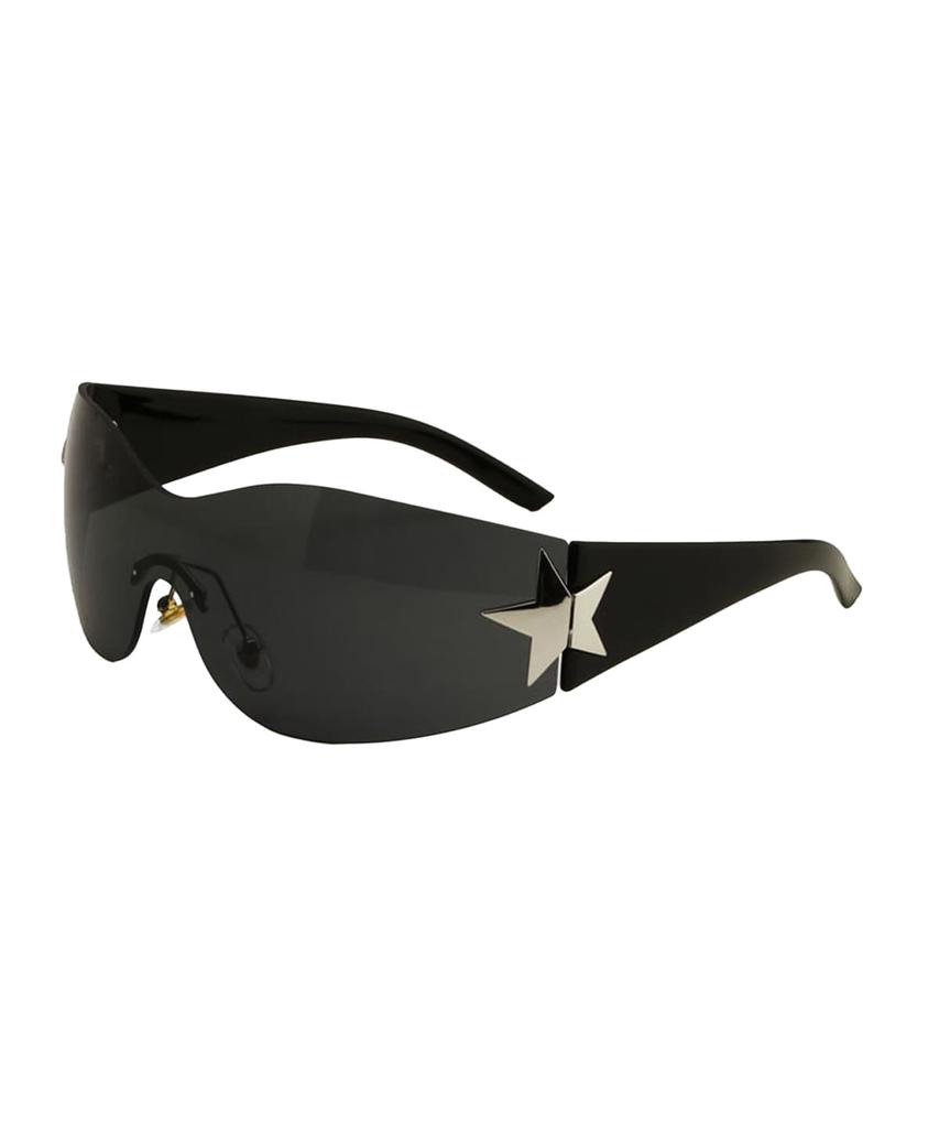MAISON MASTER Star Goggle Sunglasses Black