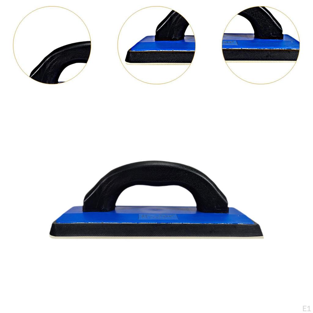 EVA Gummi Fugenbrett Flacher Schwamm Schaum Handheld Glättwerkzeug Kompakt für Stuck Gipskarton