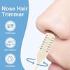 360° Rotation Nose Hair Trimmer Double Sided Nose Hair Trimming  Grooming Tool
