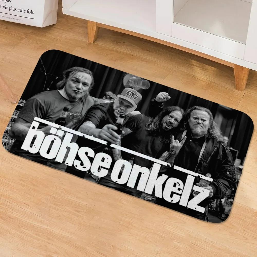 

Foot Mat Rug Carpet Choice Tentacles Bohse Onkelz Germany Bo Music Rock Band Heavy Mental Main Door Entry Mat Carpet for Kitchen 100x150cm