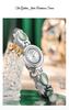 Mokaga Vintage Women's Quartz Watch - High Retro Tiger Eye Chalcedony with Light Luxury Waterproof Design