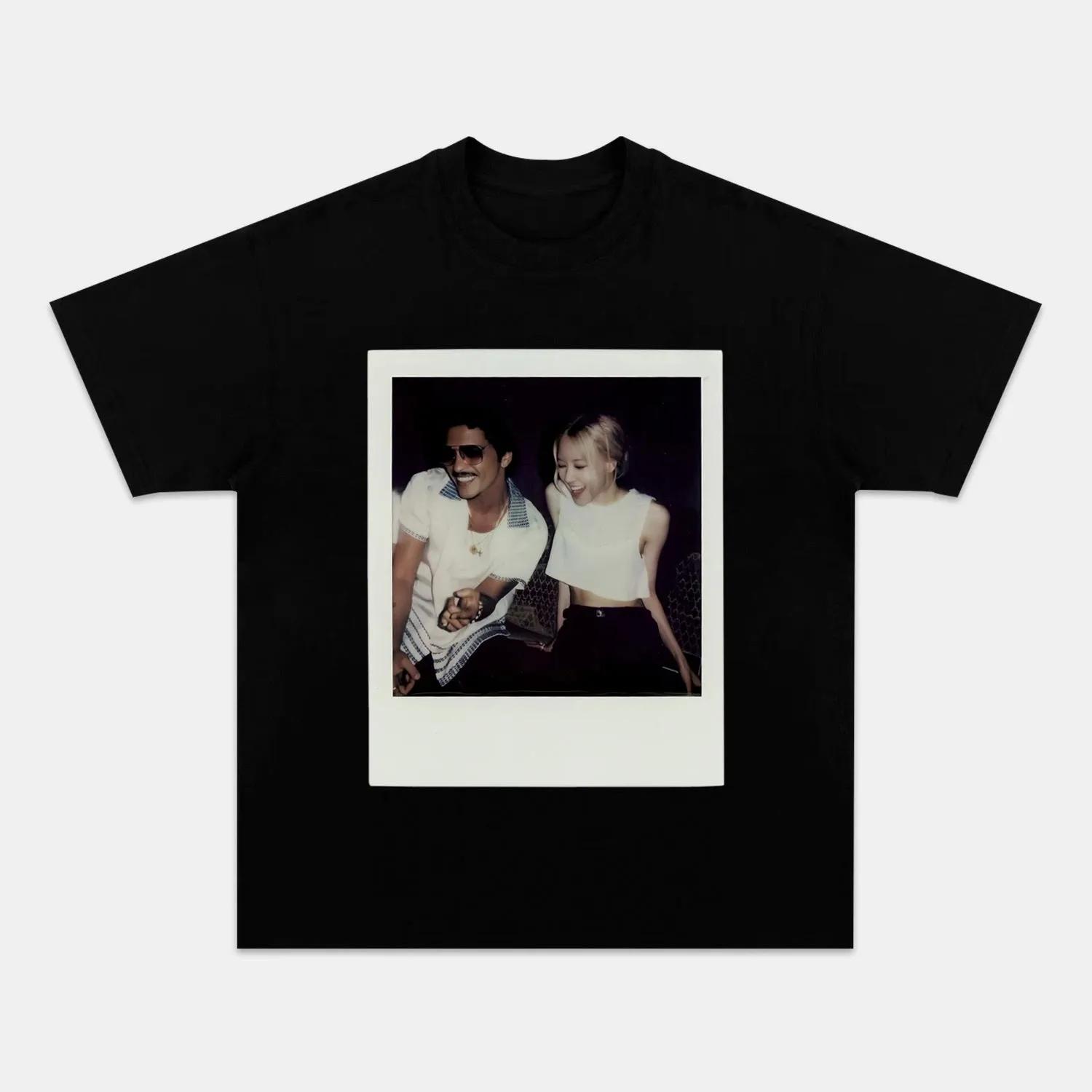 

Bruno Mars Vintage Apollo Graphic T-Shirt Men Women Retro Aesthetic Casual Cotton Streetwear Pop Fans Top S разноцветный