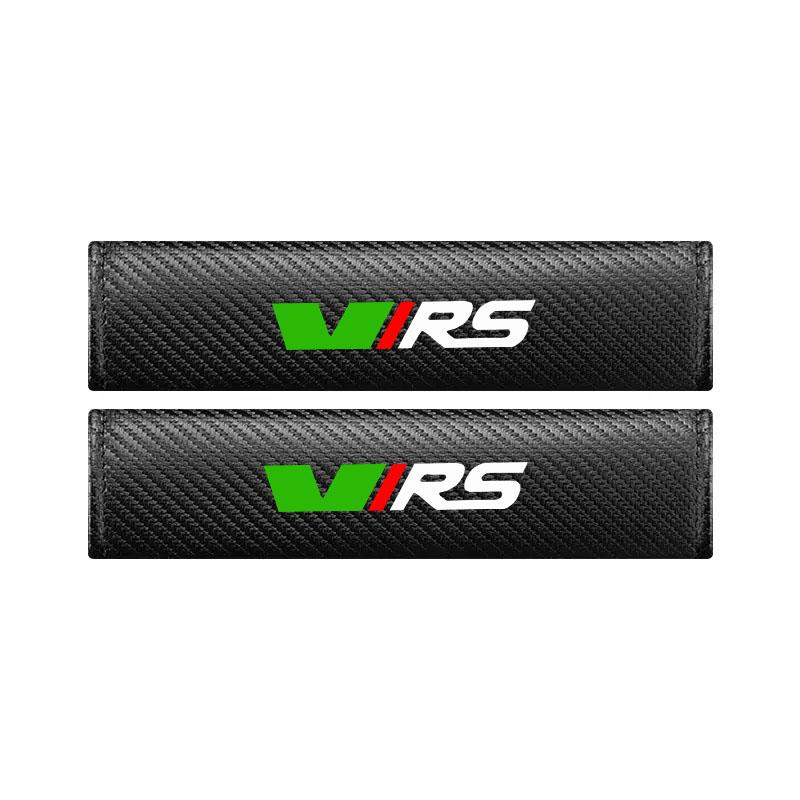 

2Pcs Car Seat Belt Pad Safety Strap Shoulder Cover for Skoda VRS Yeti Kamiq Kodiaq Karoq Octavia Fabia Rapid Auto Accessories чёрный