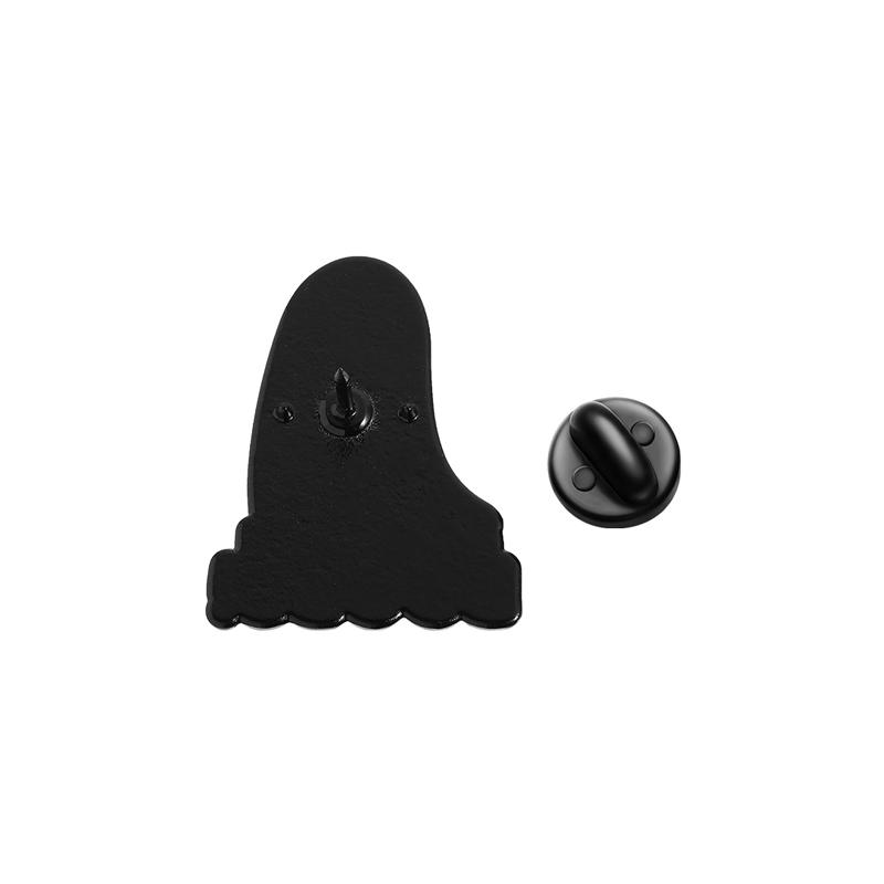 BOOTY BOOBS Enamel Pins Custom Sexy Ghost Brooches Lapel Badges Clothes Halloween Funny Jewelry Gift for Friends