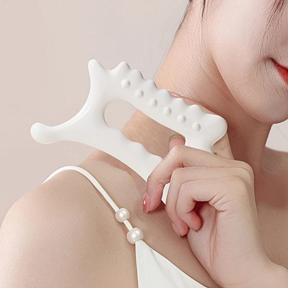 Ergonomic Gua Sha Massage Tool Face Body Beauty Massager New Handheld Gua Sha Board