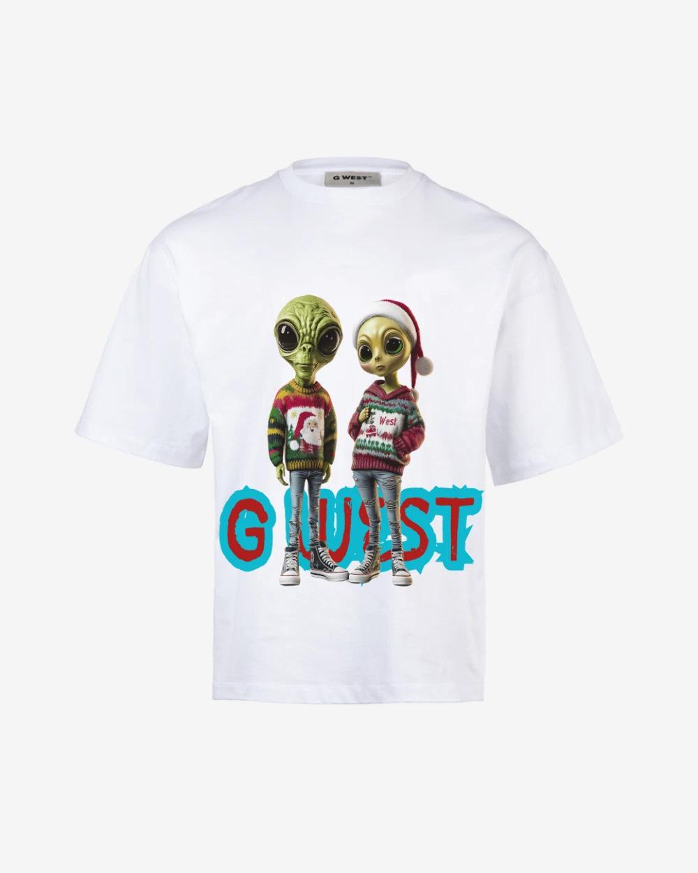 Interstellar Christmas Oversized Tshirt S