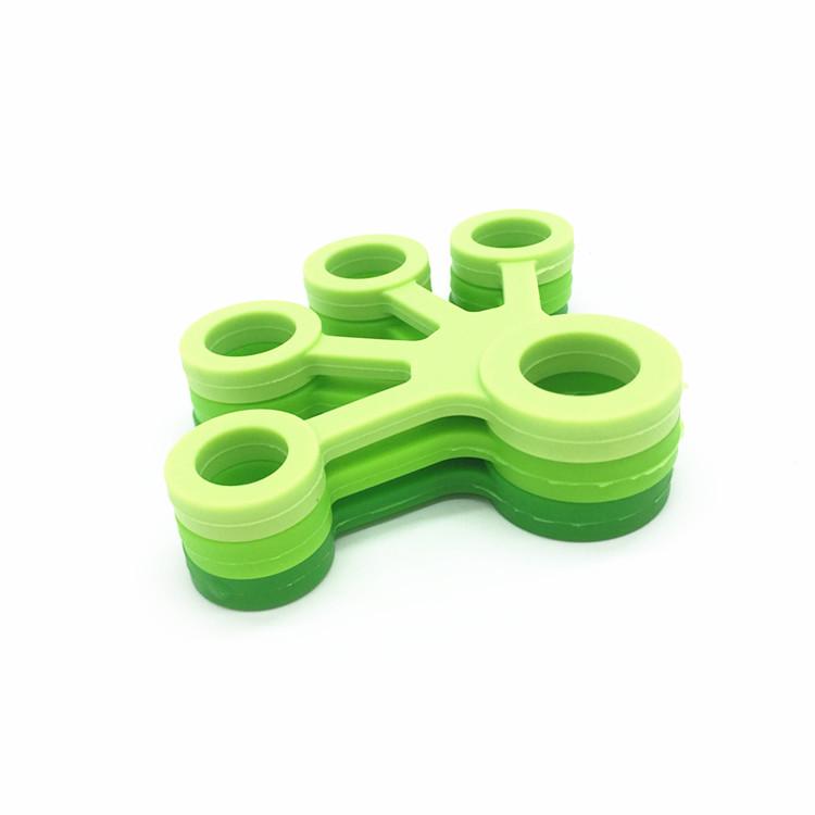 In-Stock Silicone Finger Resistance Band Hand Exerciser and Rehabilitation Trainer