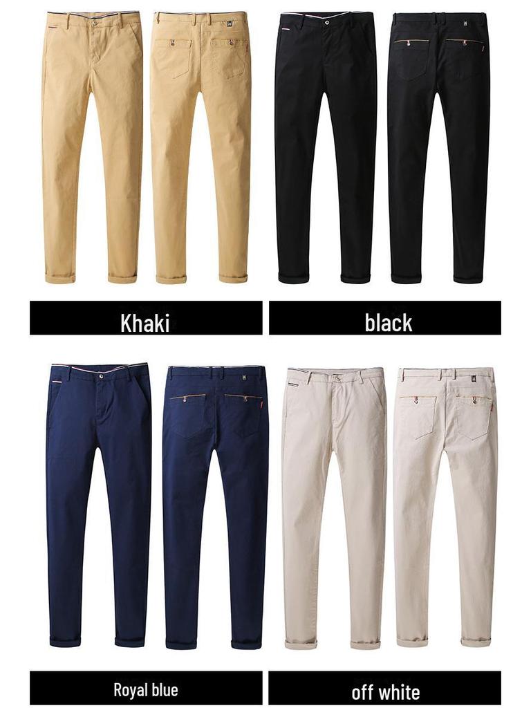 Stylish Korean Men's Spring & Autumn Casual Trousers