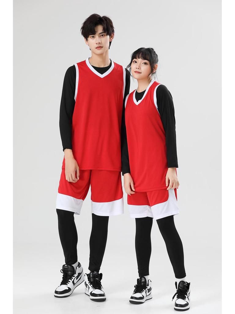 Quick-Drying Breathable Basketball Uniforms for Kids & Adults - Summer Training Suits
