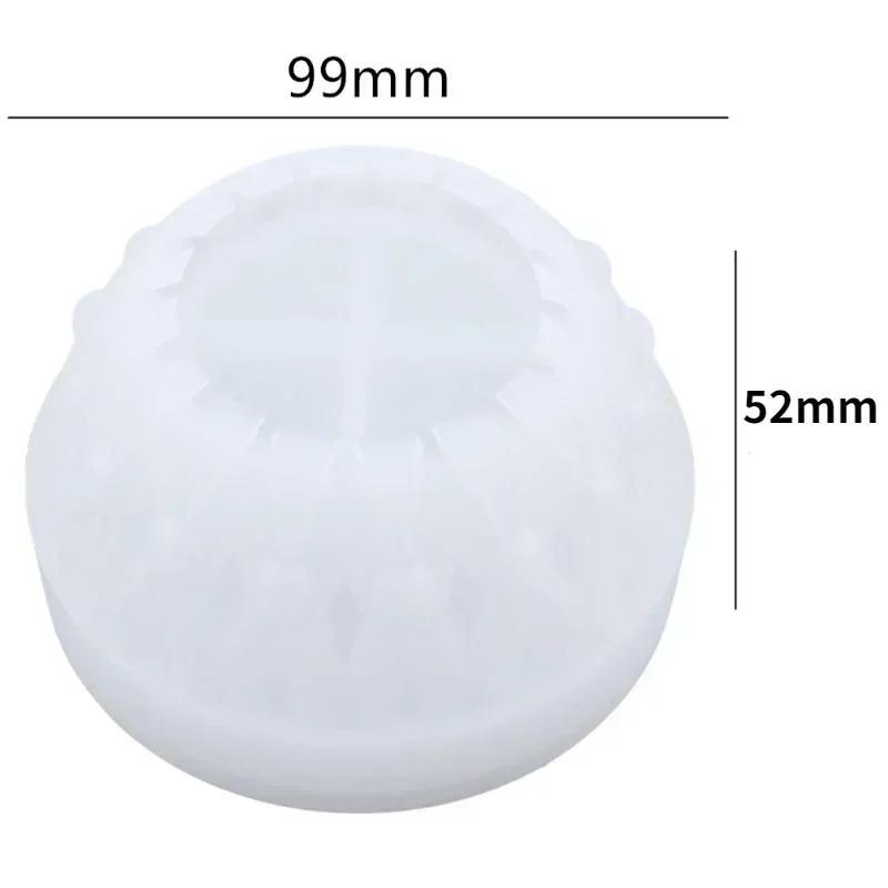 Egg Shape Storage Case Resin Mold Crystal Epoxy Silicone Mold Jewelry Making Casting Mould DIY Epoxy Resin Casting Home Decor
