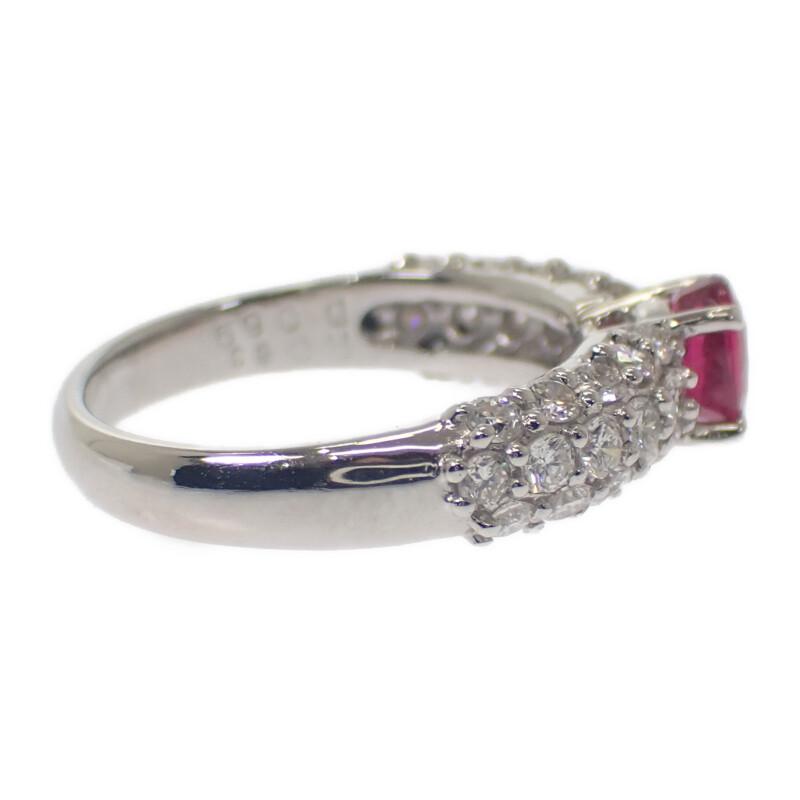 Keine Marke  #9(JP-Größe) Ring Pt900Platin Damen