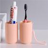 Portable Travel Minimalist Lidded Storage Cup for Mouthwash