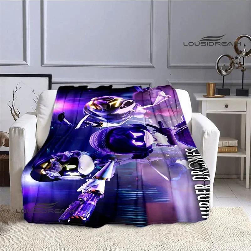 Murder-Drones Cartoon Printed blanket Flannel Warm blankets Soft and comfortable blanket bed linings cubre cama Birthday Gift