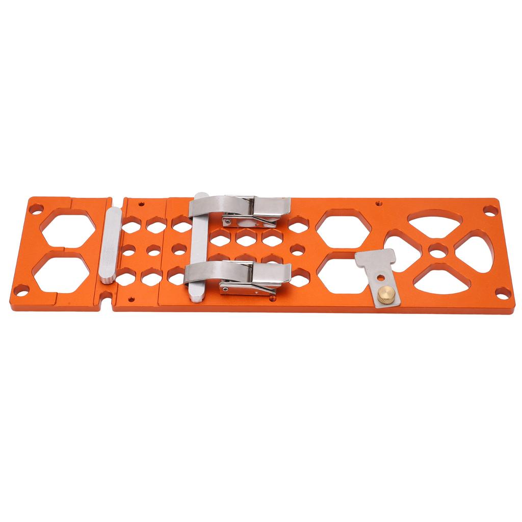 Lemn Prelucrat Portocaliu Șină de Ghidaj pentru Ferăstrău în Unghi Drept Design Gol Ușoară 90 de grade Șină de Ghidaj pentru Ferăstrău Circular