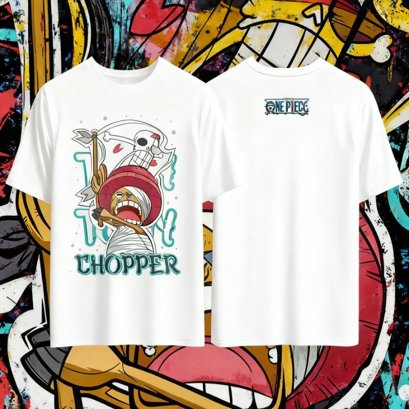

Unisexs Tshirt One Piece Anime Chopper Printed Tshirt Unisexs and Womens Tshirt Unisexs Top Sports Tshirt Tee 2026 Summer New Tee S