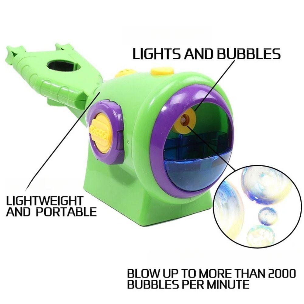 Multifunctional Automatic Bubble Maker with Clip Bicycle Seat Bubble Blower Toddlers