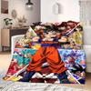 Son Goku Print Blanket Warm Comfortable Flannel Blanket Suitable for Bedrooms,Sofas, Beds,Chairs,Travel -QIAO139