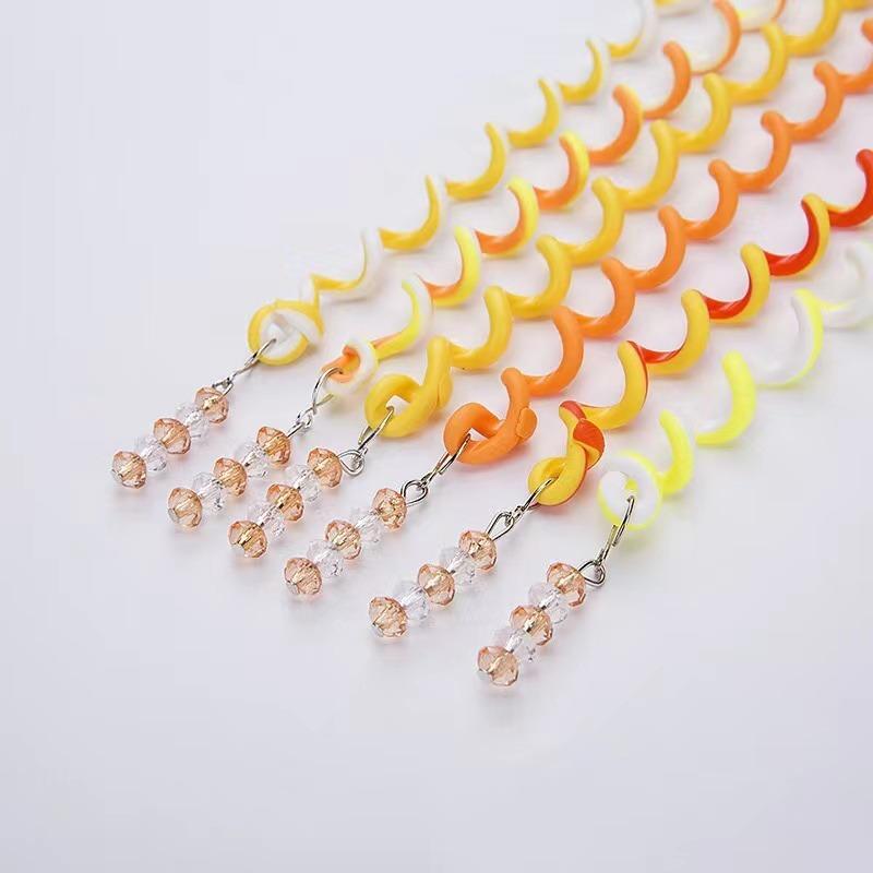 6 buc/lot Curcubeu Color Bentita Fete Hair Band Elastic Hair Bands