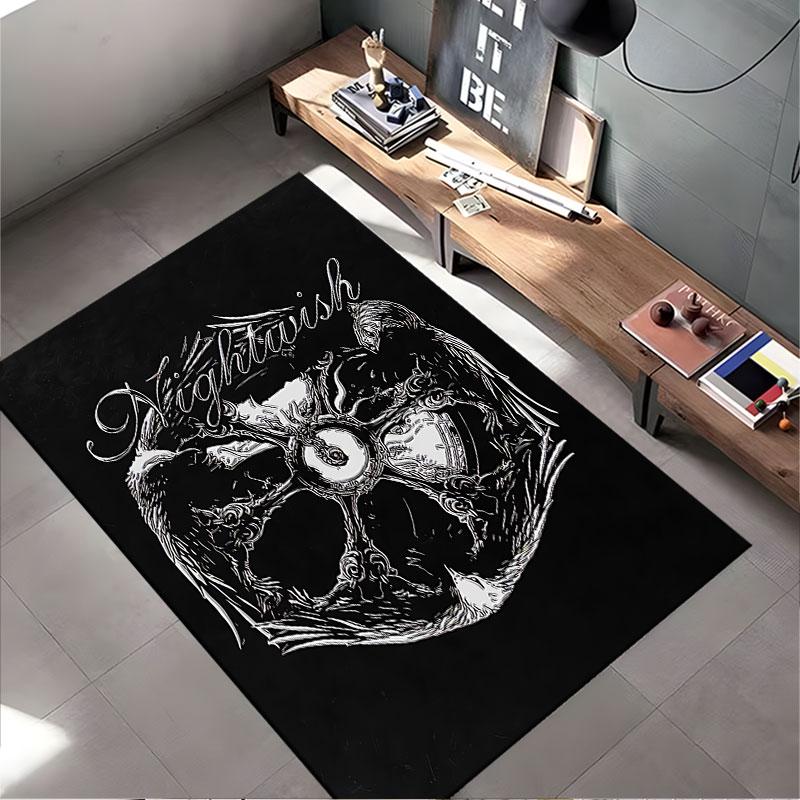 Nightwish Themed Ornate Design suitable as a non-slip mat for the living room or bedroom sofa