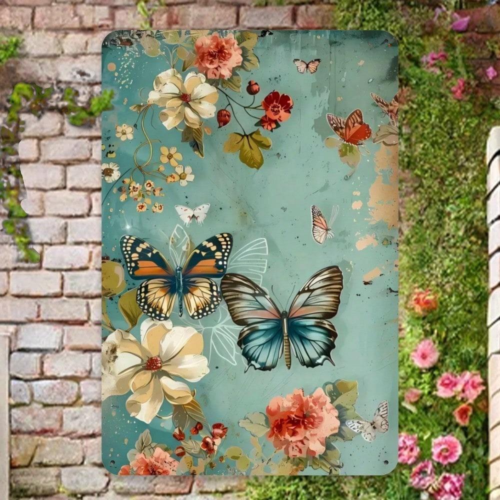 Vintage Metal Tin Sign Wall Art Home Decor Bar Cafe Farmhouse