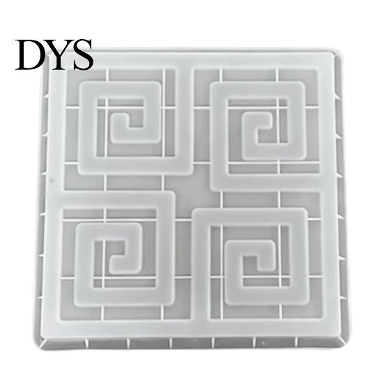 Home Craft Project for Garden Enthusiasts Reusable Concrete Path Stepping Stone Mold, DIY Pavement Cement Mould, Patio Walkway Maker Making