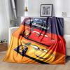 1pc Cars Printing Blanket - Soft, All-Season Throw for Office Blanket, | Personalized Gift with Adorable Cartoon Design
