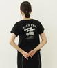 Milkfed Casual Glitter Cherry Compact Tee in Black Women's S/S