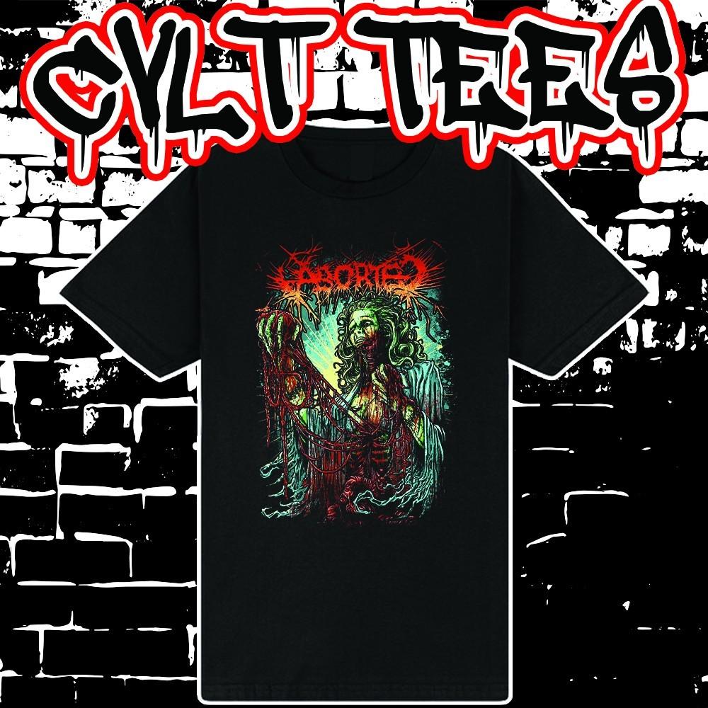 Aborted style Tee ~ 100% Cotton Unisex T-Shirt M