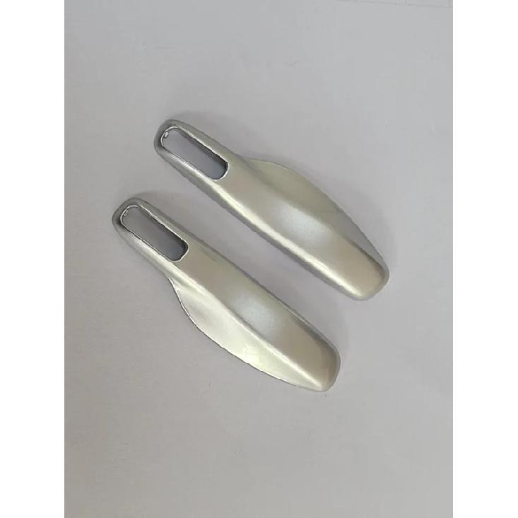 Glänzende Silberfarbe Fernschlüssel Schutzhülle Schlüsselklingen Für Porsche Cayman Cayenne Carrera 911 / 997 Panamera 970 Boxster 981