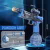 MK3 Simulation Shooting Flames Electric Water Gun Self Absorbent Water Automatic Continuous Water Guns Kids Summer Outdoor Toys