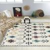 Ethnic Style Rugs for Bedroom Morocco Living Room Decoration Large Area Carpet Soft Fluffy Floor Mat Colorful Plush Bedside Rug