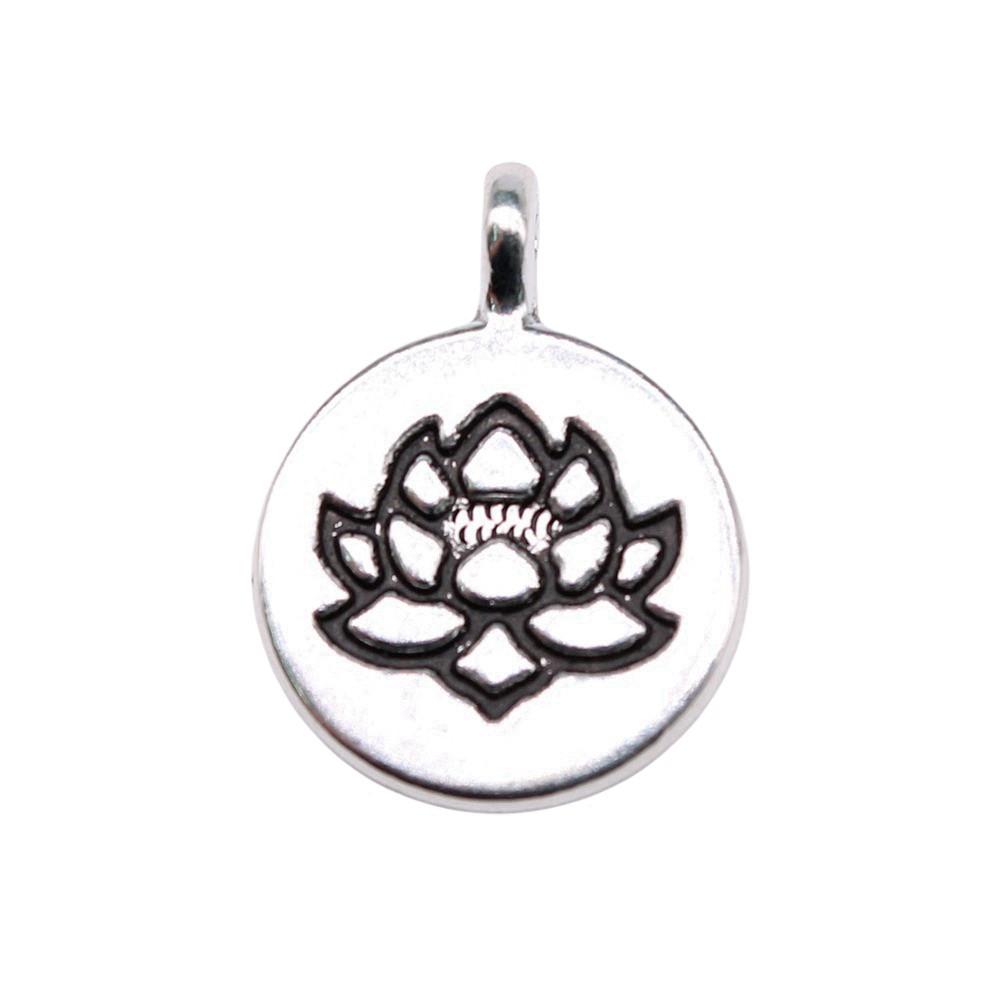 Roses Lotus Flower Charms Sunflowers Pendants For Floral Themed Jewelry Making