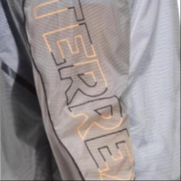 Adidas Terrex Logo Print Half-Zip Hooded Jacket Men Jacket Silver-Grey HT9408