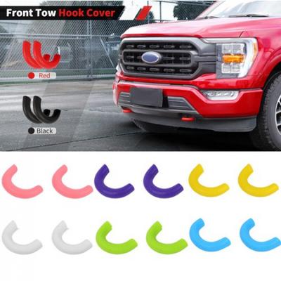 2 Stück für Ford F150 2004-2024 Abschlepphakenabdeckung für Tundra 2017-21 Äußeres Paar