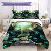 BioShock Pattern Bedding,Quilt Set Quilt Cover Pillowcase Home Birthday Gift (1*duvet cover+2*pillowcase,without core)SSJT0917031