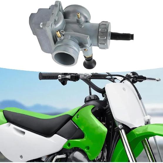Carburetor W/Hose Compatible With Kawasaki KX65 KX80 Suzuki RM65 RM80 RM85 Yamaha YZ80 YZ85