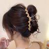 2025 Elegant Large Hair Clip for Women - Chic Shark Design for Thick Hair