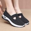 Mom shoes summer one-pedal women's casual single shoes soft sole comfortable middle-aged and elderly walking shoes