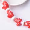10pcs 18x14mm Glove Shape Handmade Lampwork Glass Loose Beads For Jewelry Making DIY Crafts Findings