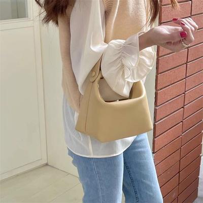 Women's Handbag Korean Version Casual Simple Pillow Bag  New Trend Solid Color All-Match Shoulder Crossbody Bags Female